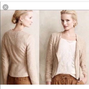 Anthropologie cartonierre moto jacket size M